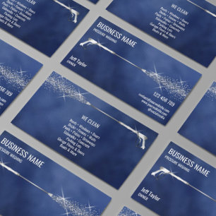 Professional Pressure Washing Power Washing Busine Business Card