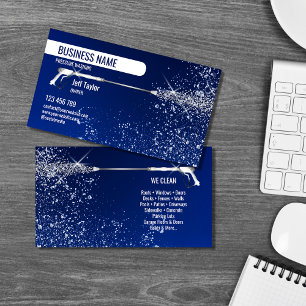 Professional Pressure Washing Power Washing Busine Business Card