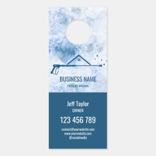 Professional Pressure Washing Power Washing Busine Door Hanger