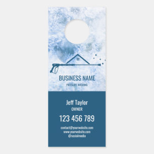 Professional Pressure Washing Power Washing Busine Door Hanger