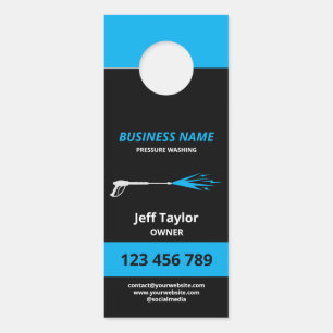 Professional Pressure Washing Power Washing Busine Door Hanger