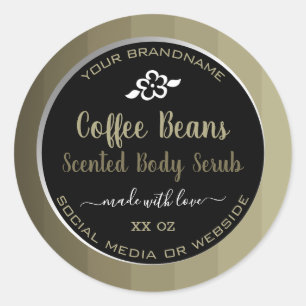 Professional Product Packaging Coffee Beans Labels