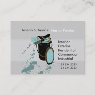Professional Promotional House Painters Business Card