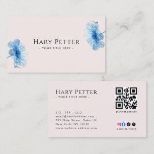 Professional QR Code Business Card