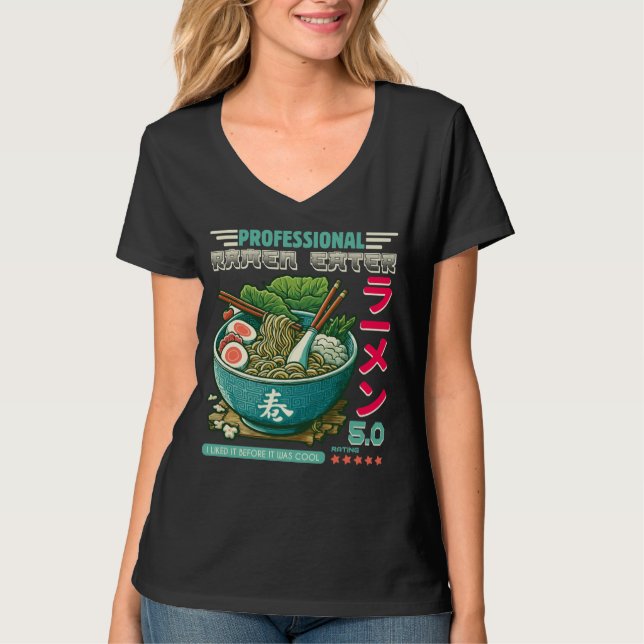 Professional Ramen Eater T-Shirt (Front)