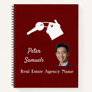 Professional Real Estate Agent Notebook