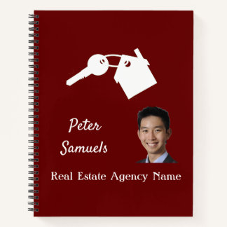 Professional Real Estate Agent Notebook