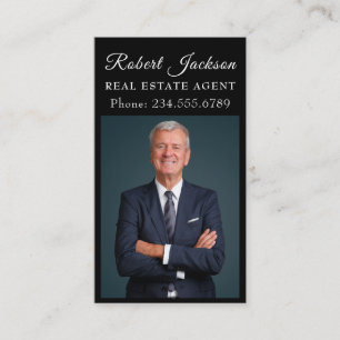 Professional Real Estate   Photo Layout  Business Business Card
