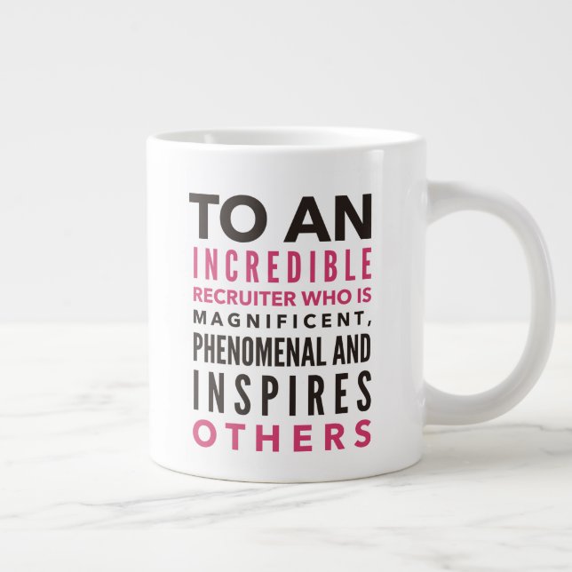 Professional Recruiter Mug (Right)