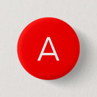 Professional red monogram initial letter