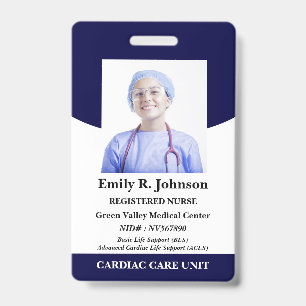 Professional Registered  Nurse ID Badge