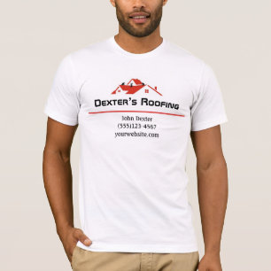 Professional Roofing Company Construction T-Shirt