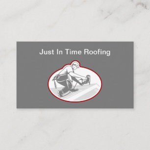 Professional Roofing Services Business Card