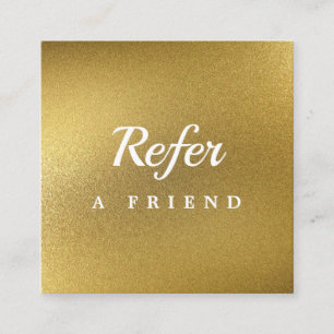 Professional Salon & Spa Referral Card Editable