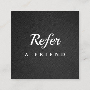 Professional Salon & Spa Referral Card   Editable 