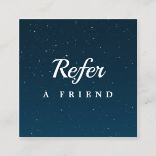 Professional Salon & Spa Referral Card   Editable 