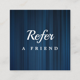 Professional Salon & Spa Referral Card   Editable 
