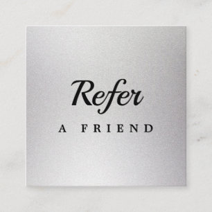 Professional Salon & Spa Referral Card Editable