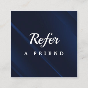 Professional Salon & Spa Referral Card Editable