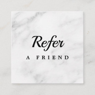 Professional Salon & Spa Referral Card Editable