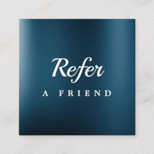 Professional Salon & Spa Referral Card   Editable 