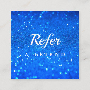 Professional Salon & Spa Referral Card   Editable 