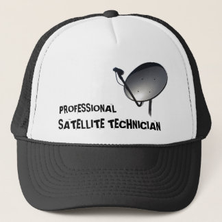 PROFESSIONAL SATELLITE DISH TECHNICIAN TRUCKER HAT