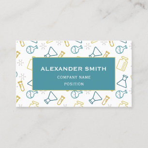 Professional Science Company Corporate  Business Card