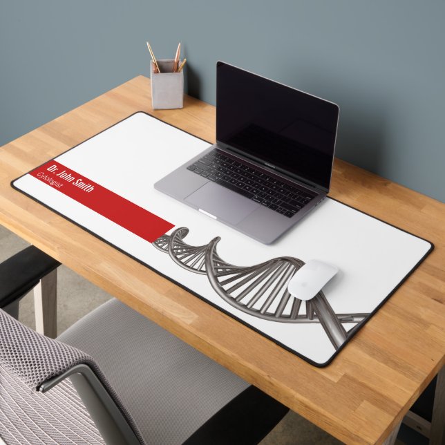 Professional Science DNA Strand Medical Desk Mat (Office 2)
