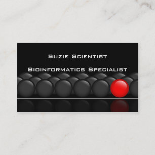 Professional Scientist Science Business Card