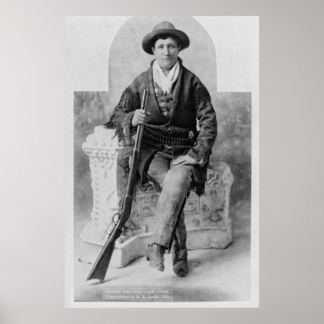 Professional Scout Calamity Jane 1895 Poster (Front)