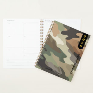 Professional Script on Elegant Camouflage Pattern Planner