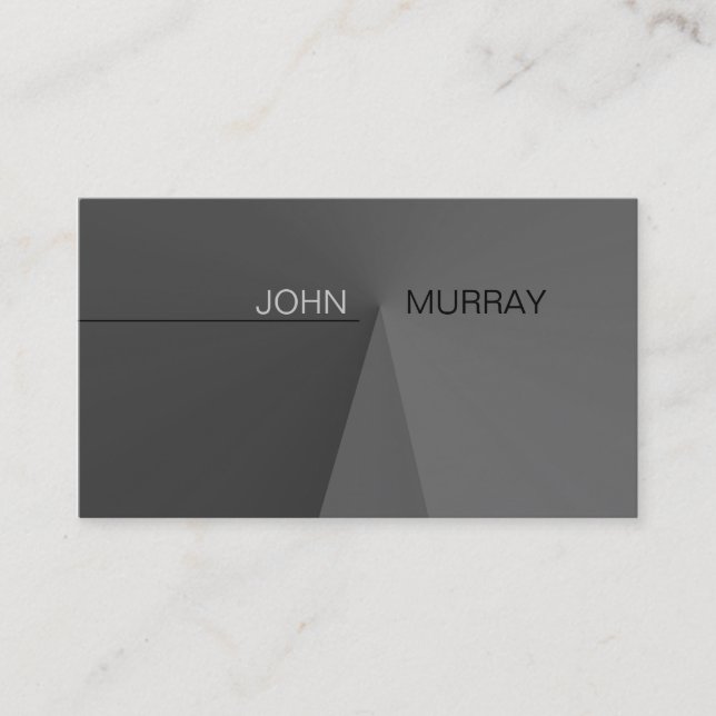 Professional Simple Elegant Business card (Front)