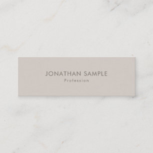 Professional Simple Graphic Modern Plain Luxury Mini Business Card