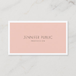 Professional Simple Modern Minimalistic Graceful Business Card