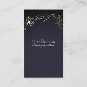 Professional Singer Opera Teacher School Studio Business Card