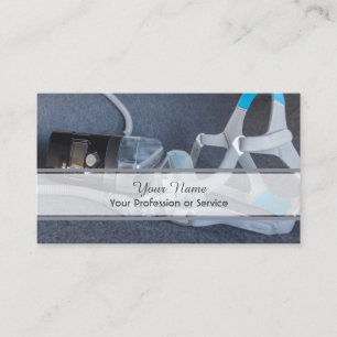 Professional sleep apnoea cpap business card