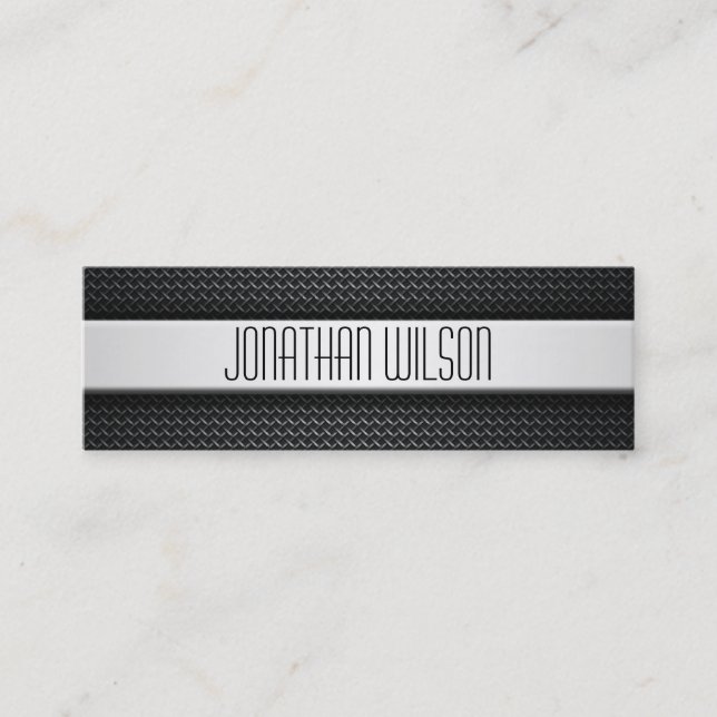 Professional Slim Line Carbon Fibre Business Card (Front)