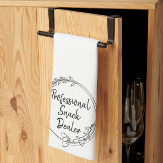 Professional Snack Dealer Funny Kitchen Towels