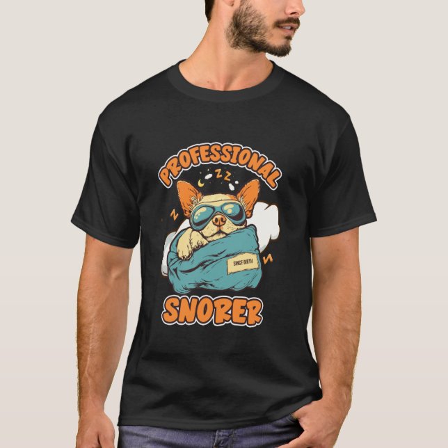 PROFESSIONAL SNORER T-Shirt (Front)