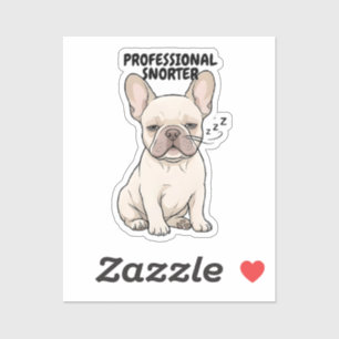 Professional Snorter Funny French Bulldog Design