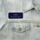 Professional Staff Name Tag with Company Logo