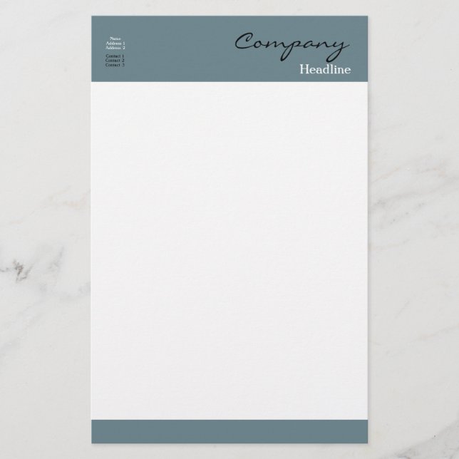 Professional Stationery (Front)