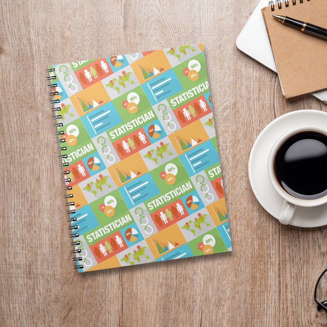 Professional Statistician Iconic Design Notebook (Creator Uploaded)