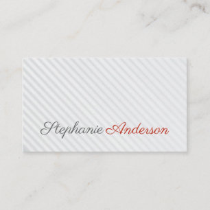 Professional Stripes Business Card