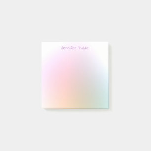 Professional Template Modern Elegant Colourful Post-it Notes