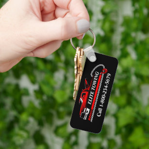 Professional Tow Truck Service Key Ring