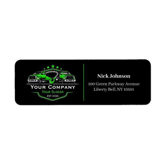 Professional Towing Company, Hauling Service (Front)