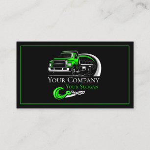 Professional Towing Company, Hauling Service Business Card