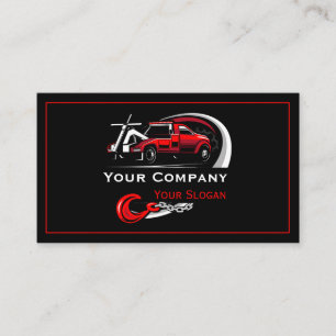 Professional Towing Company, Hauling Service Business Card